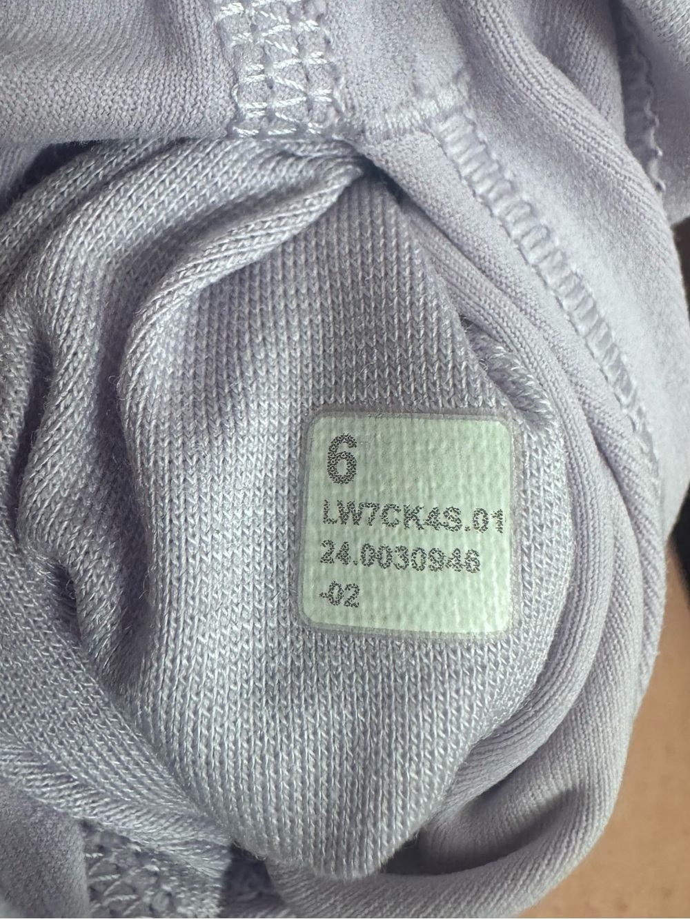 Lululemon Soft Lavender Align High-Rise Short 6" - Picture 6 of 6